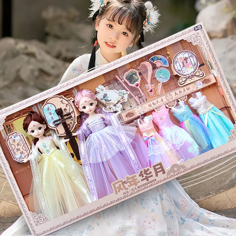 古风换装娃娃女孩玩具玩偶公主洋娃娃仿真儿童过家家生日礼物