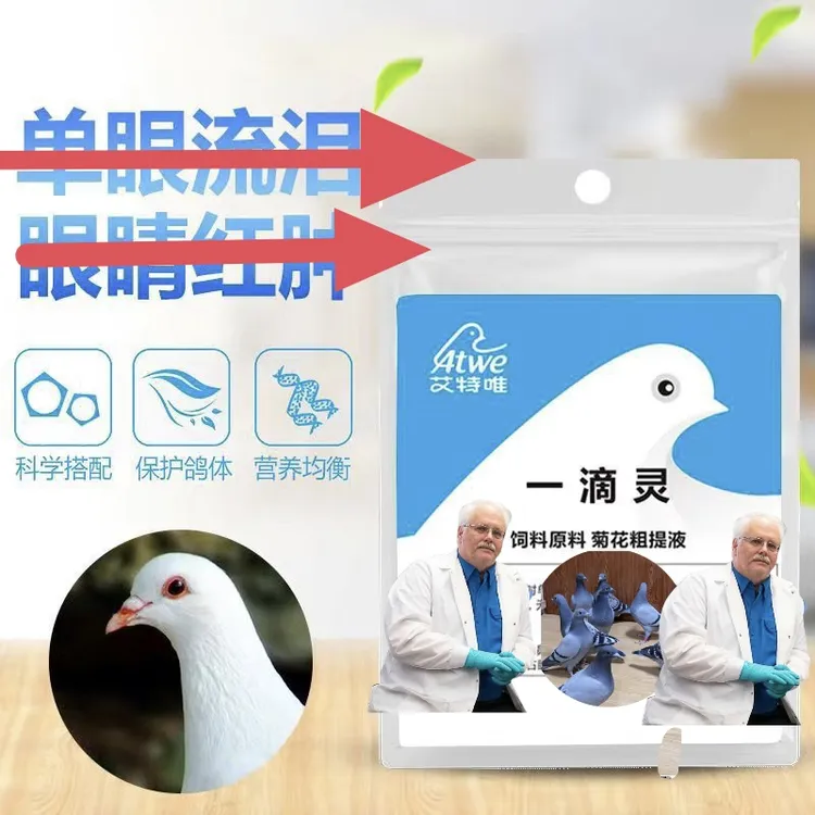 艾特维赛鸽单眼一滴炅信鸽鸽子零食用品提速