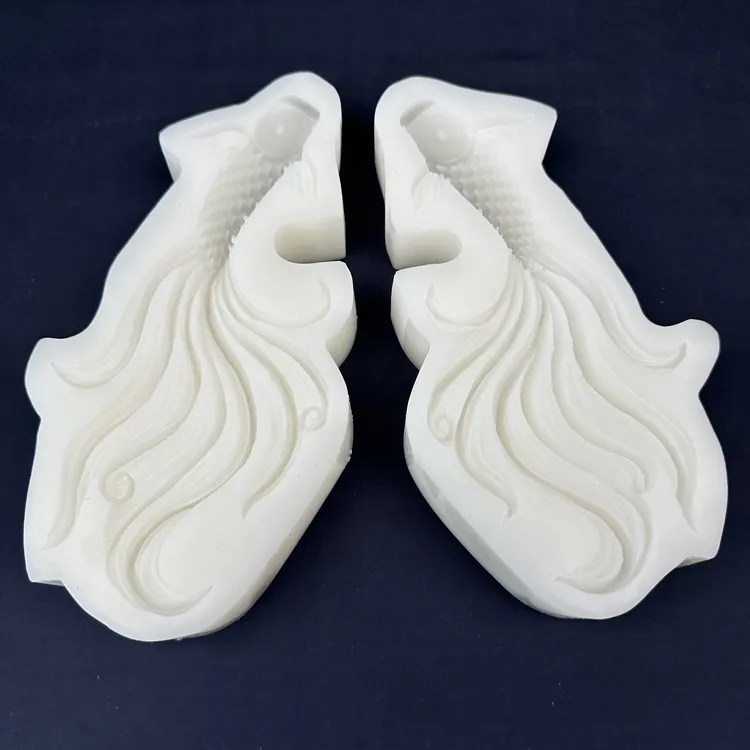 花馍100克蝴蝶鲤硅胶模具