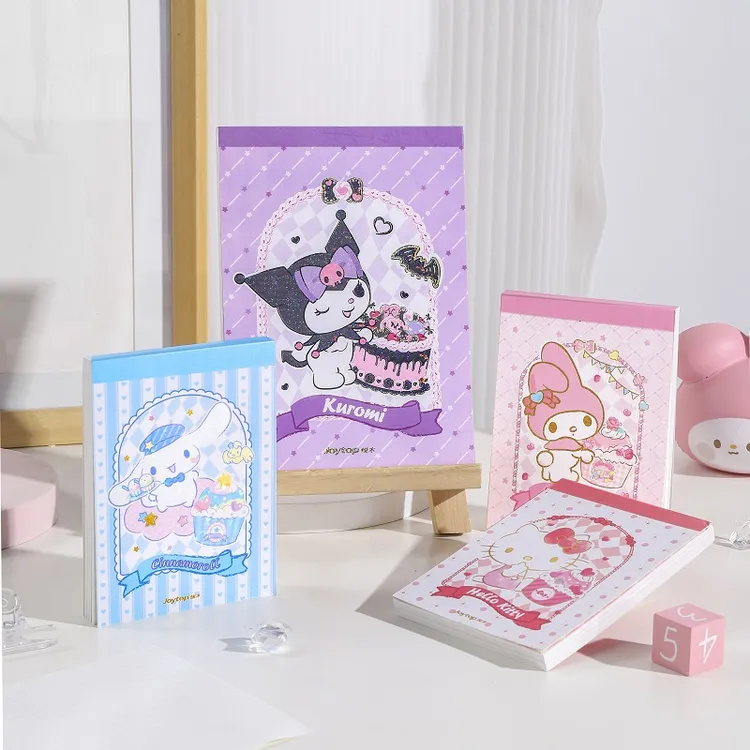 joytop/悦木三丽欧联名款拍纸本A6笔记本手账库洛里玉桂狗美乐蒂