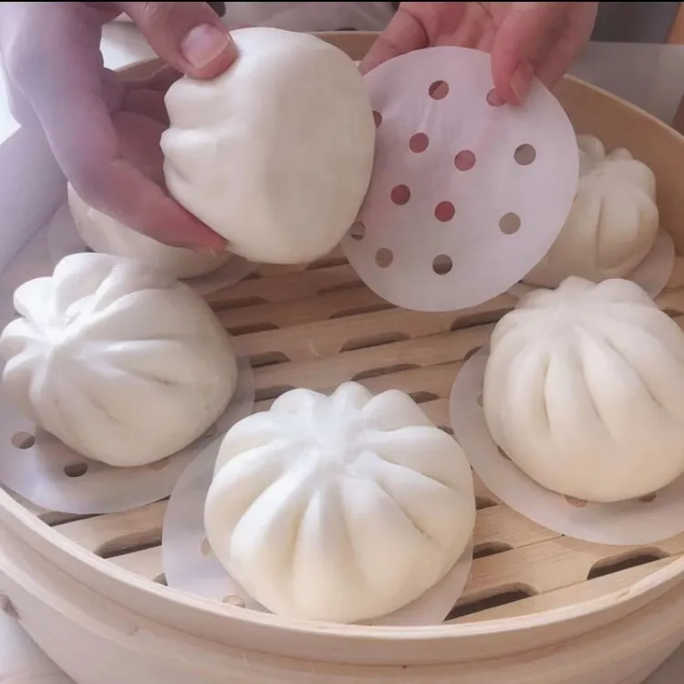 【抢！1000张】蒸笼纸蒸馒头包子纸不粘家用笼屉纸一次性蒸笼布9cm