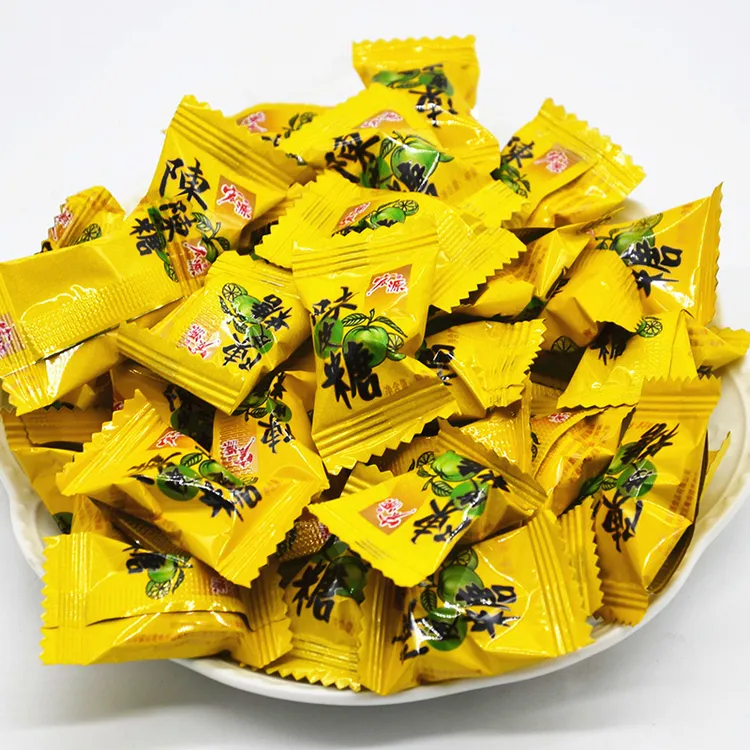 宏源正宗陈皮糖散装结婚喜糖话梅糖怀旧童年零食招待休闲糖陈皮糖