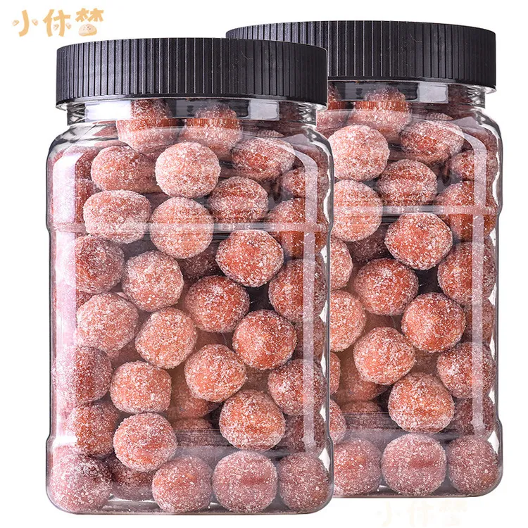 山楂球750g/250g罐装休闲零食品新鲜山楂制品果丹皮蜜饯果脯酸甜