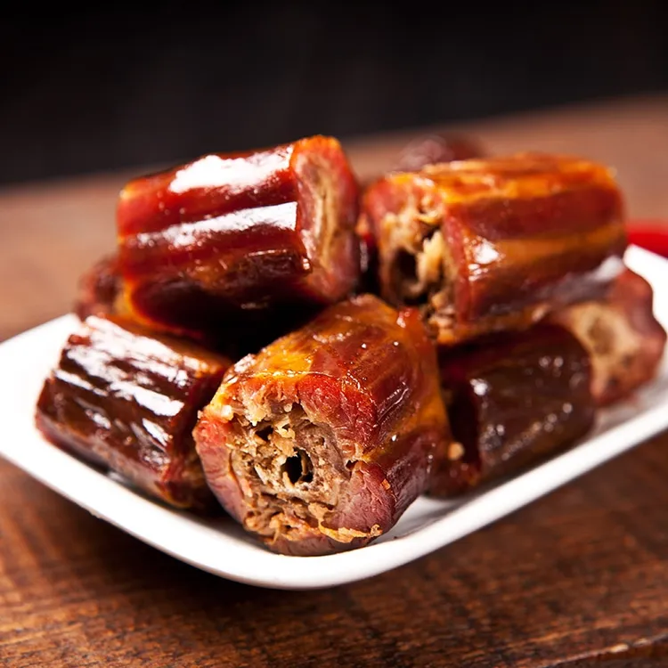 卤良将香辣鸭脖肉质紧实饱满手撕即食湖南特产小吃