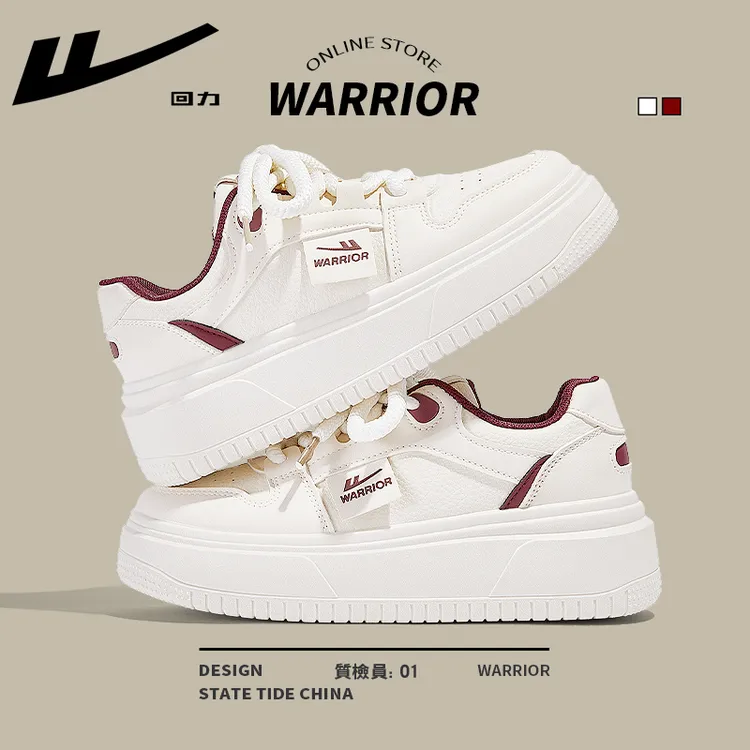 回力女鞋2025新款春秋爆款小白鞋女款休闲厚底板鞋女士运动鞋子女