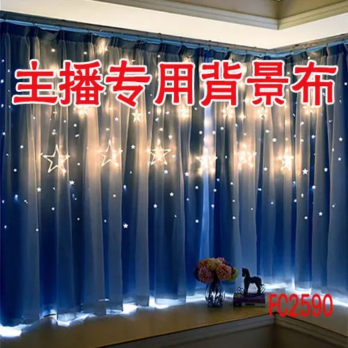 yy直播主播背景布3D网红直播间装饰抖音快手男女拍照背景墙简约
