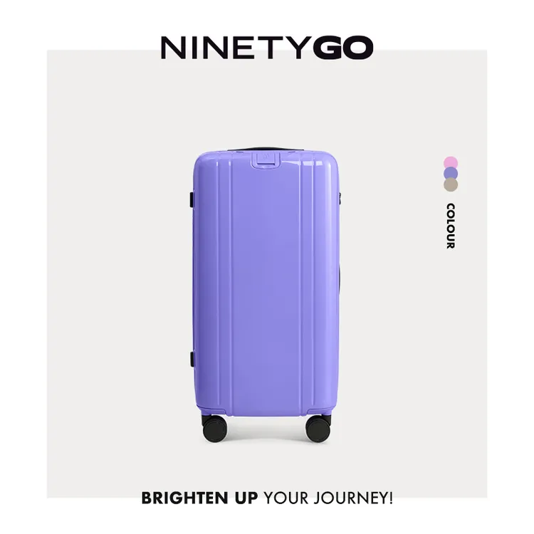 90分【流浪箱】HOBO新款时尚大容量拉杆箱旅行箱经典条纹行李箱高端