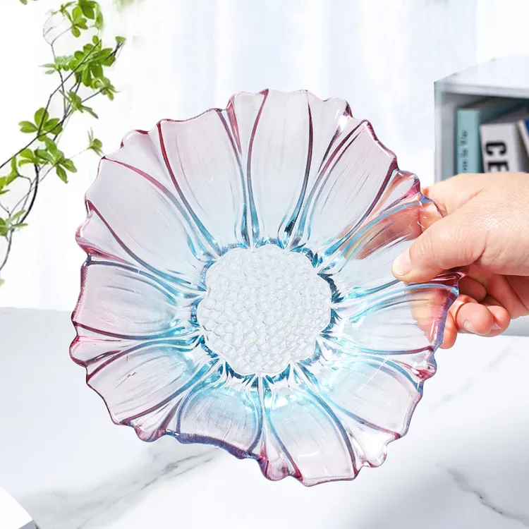 【唐唐专属】【两只装】渐变果冻色粉蓝超仙果斗家用大容量蔬菜沙拉碗