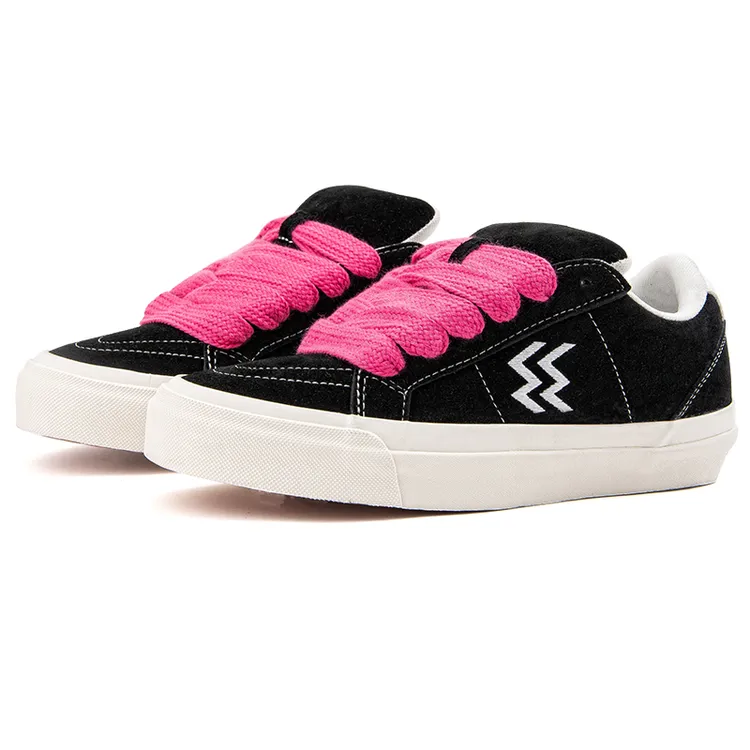 WANSWER/顽尔2025新款面包鞋美式复古男女学生低帮麂皮专业滑板鞋