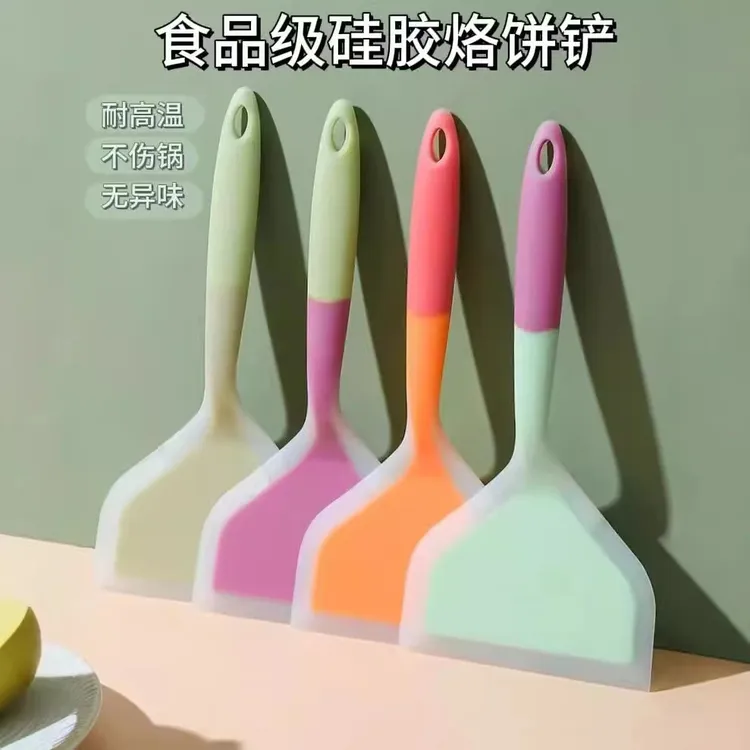 厨房家用不粘锅炒菜锅铲烙饼硅胶铲耐高温专用铲子不伤锅烘焙刮刀