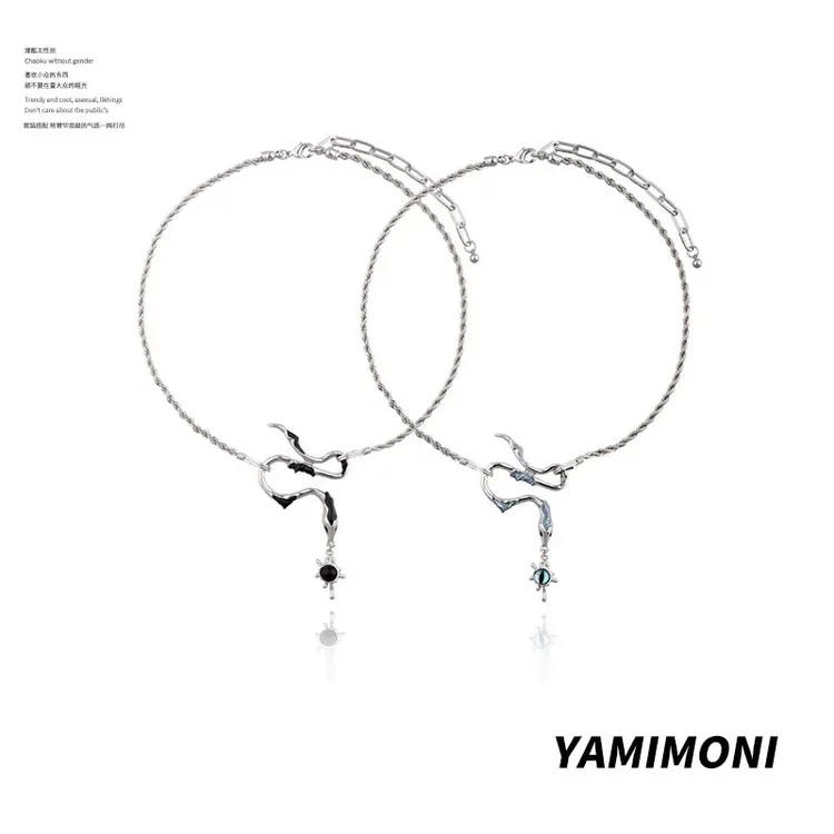 铜合金项链 【美杜莎】潮牌锁骨链高级感设计感小众风情侣项链