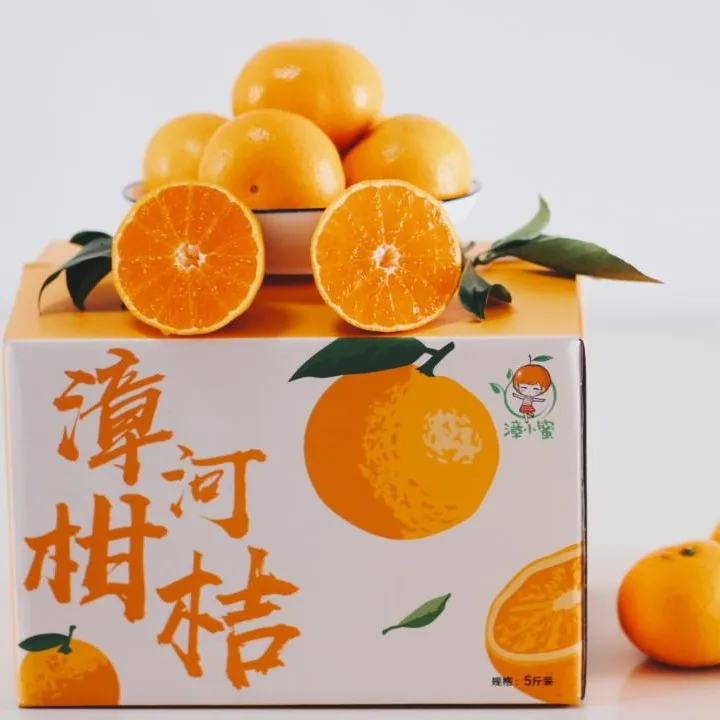 包邮 漳河镇漳河柑橘蜜桔产地直发5斤装皮薄多汁大果65-75