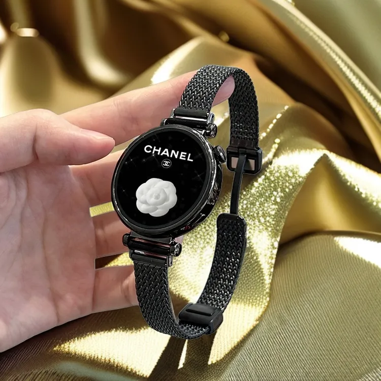 【麦穗磁吸表带】适用oppoWatchX/4Pro VIVOwatch3/2/1亲肤透气显瘦
