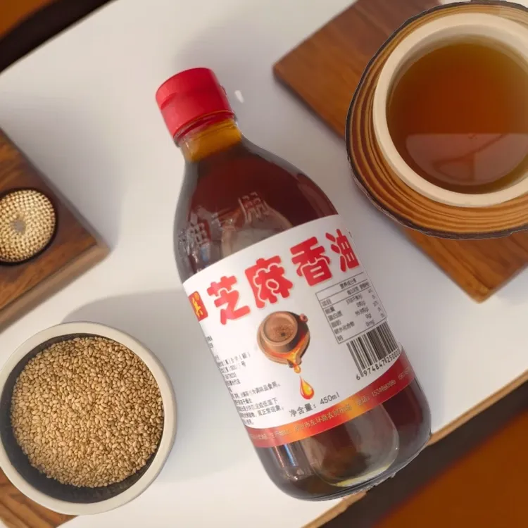 传统小磨水代法芝麻香油小磨香油农家手工河南特产涮火锅凉拌料