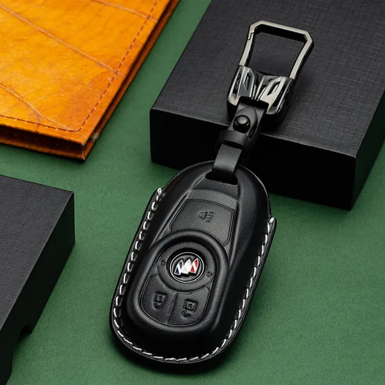 适用别克GL8/ES陆尊陆上公务舱艾维亚汽车真皮钥匙保护套扣壳包