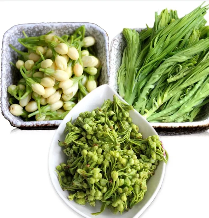 山林野菜云南水泡保鲜茉莉花芭蕉花苦刺花石榴花龙爪菜棠梨花