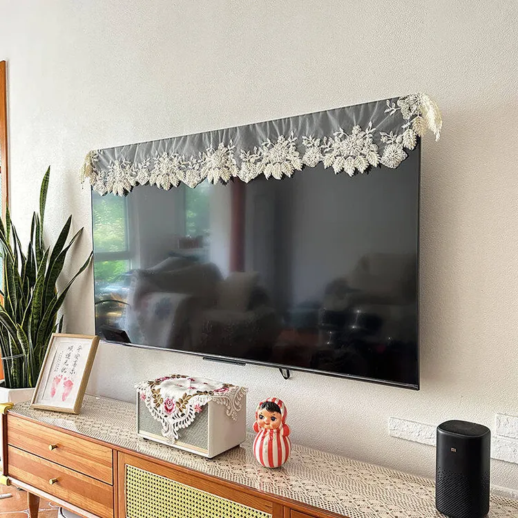 高品质床头外贸出口电视盖巾桌旗手工制作斗柜茶几桌旗套罩