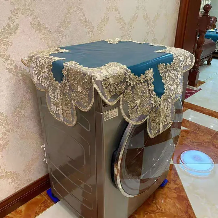 轻奢防水防油防烫油蜡皮床头柜盖巾沙发靠背巾洗衣机盖巾