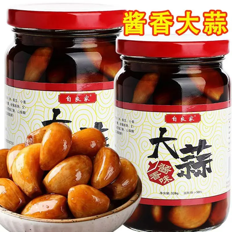 广西特产酱香味大蒜香辣下饭农家脆爽脆嫩开胃即食好美味营养产品