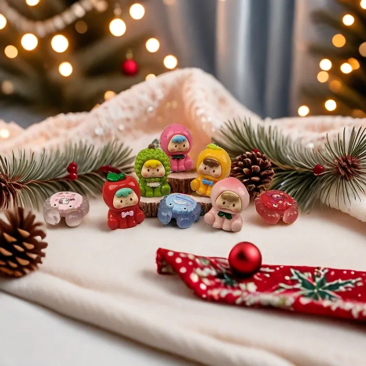 可爱立体盲袋水果崽崽微观diy