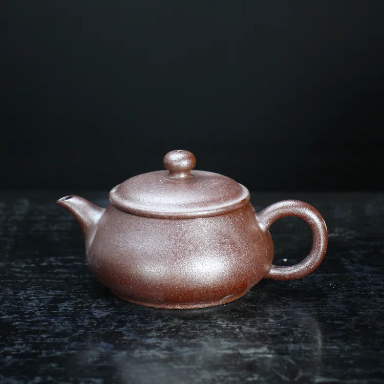 坭兴陶原矿紫红泥纯手工茶壶紫晶烧高温结晶不吸香高端茶必备茶具