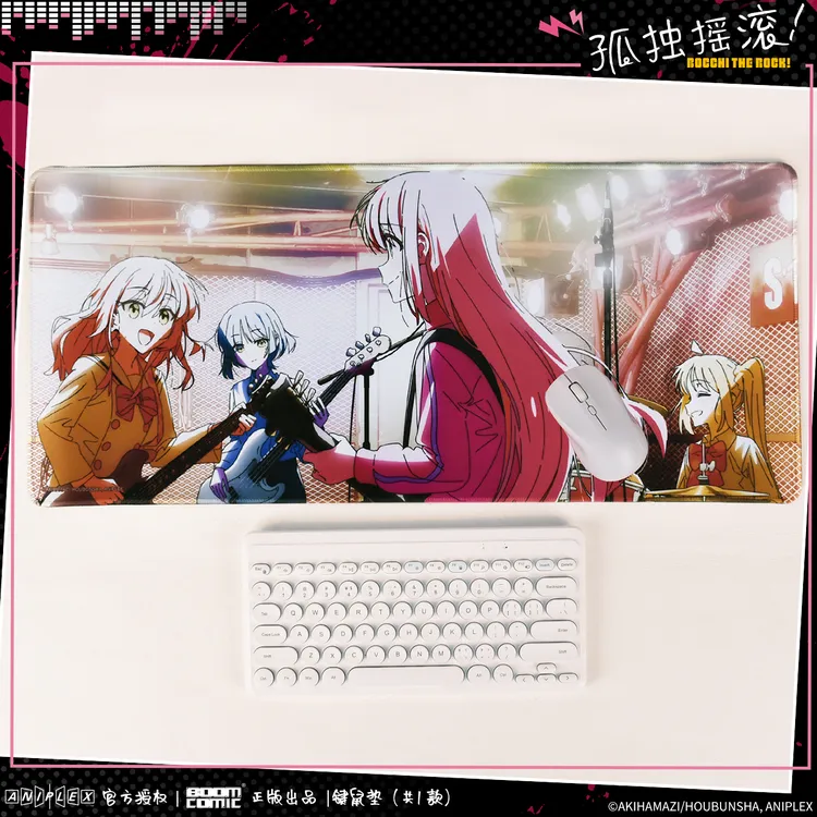 暴蒙 正版 孤独摇滚 键鼠垫/鼠标垫 后藤独山田凉喜多郁代 官谷