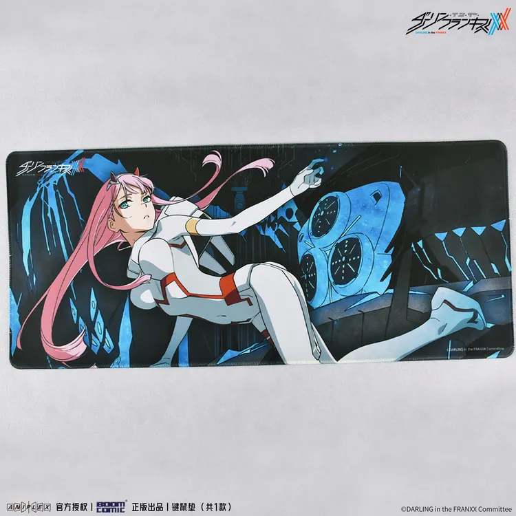 暴蒙正版DARLING in the FRANXX 国家队键鼠垫/鼠标垫 02官谷周边