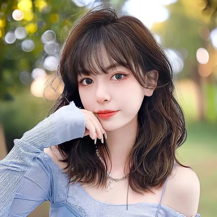 【芭比水波纹】千姬全真发女全真发蓬松法式蕾丝长发新款中长卷发