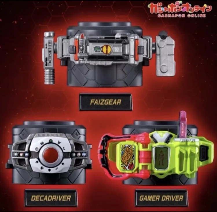 假面骑士迷你腰带假面骑士腰带扭蛋非dx无声无光约长17cm