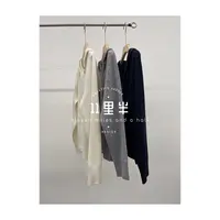 11里半&如懿【体面】简约百搭气质款100绵羊毛轻奢纯色长袖开衫