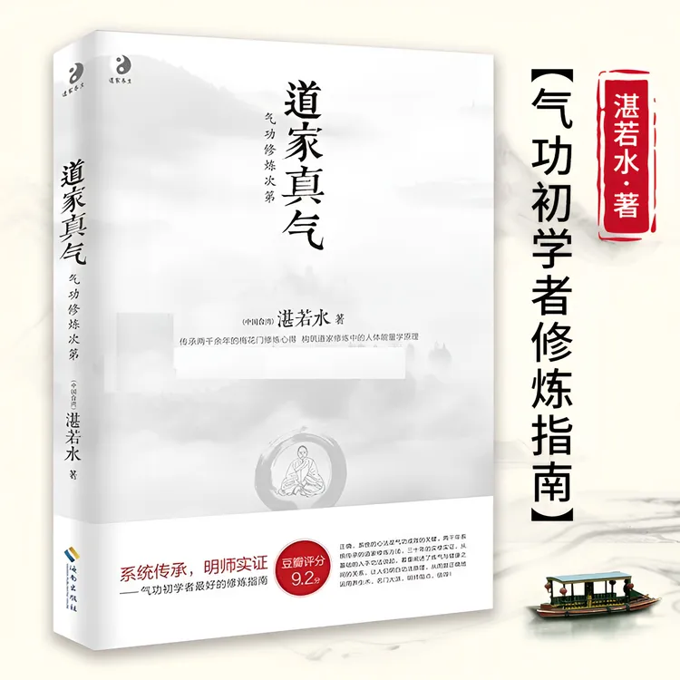 道家真气 气功修炼次第 湛若水著 气功初学者修炼练功入门指南书