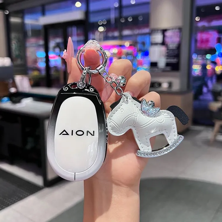 广汽埃安rt钥匙套v霸王龙壳二代扣用品男配件女士汽车改装保护