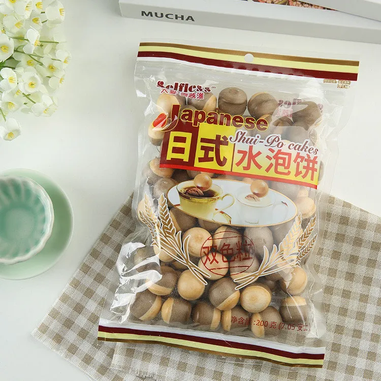 农夫山庄日式爆款水泡饼200g老牌子宿舍休闲小吃零食健康好零食