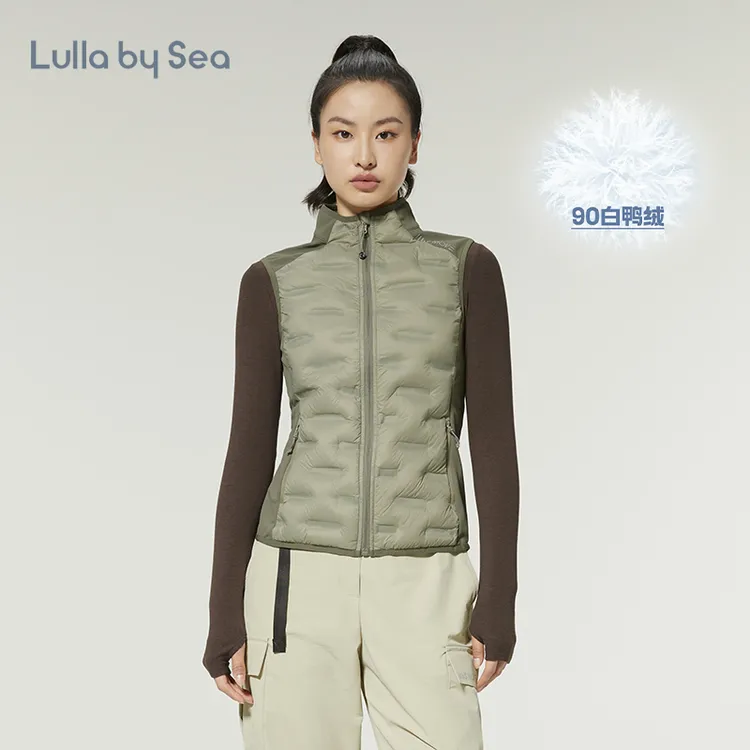 Lulla by Sea| Lightwarm 轻暖羽绒马甲男女同款户外骑行保暖背心