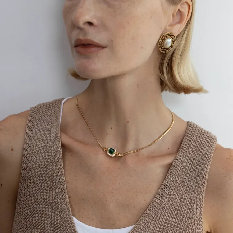 铜项链 MNFK 意大利全进口 蛇骨链 轻奢项链 XL0017