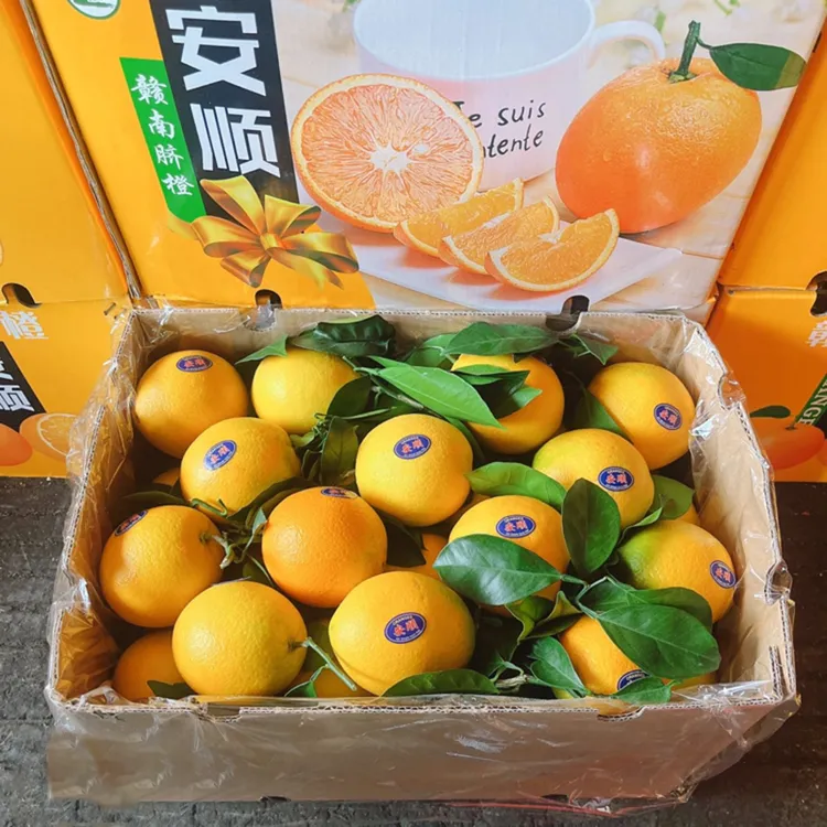 江西赣南脐橙 王者橙 净重9斤 单果350g起