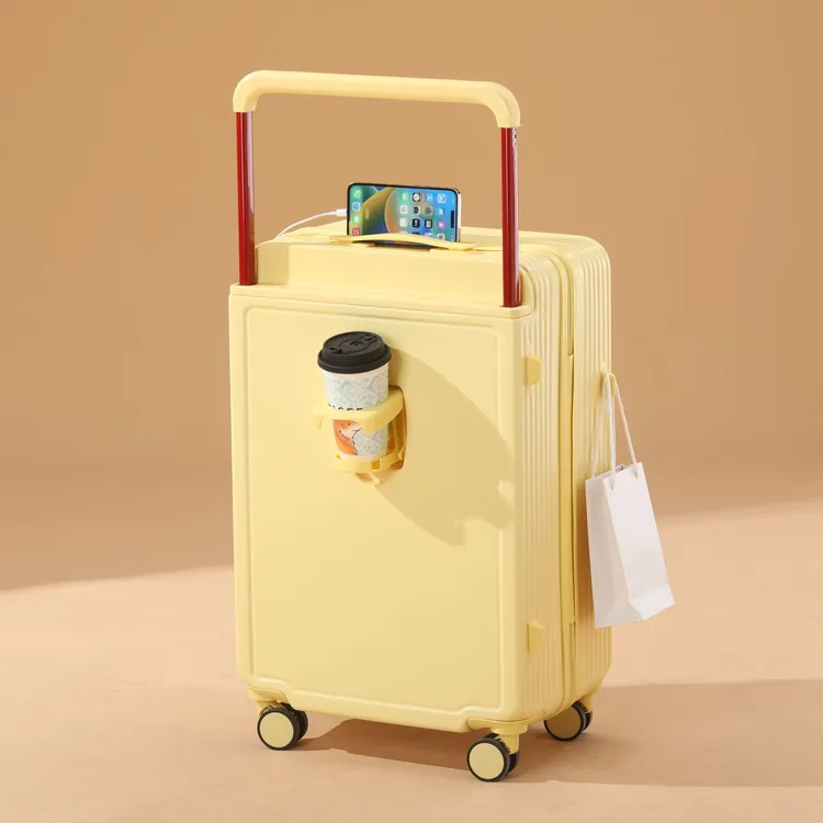 新款多功能行李箱宽拉杆旅行箱结实静音万向轮拉杆箱密码登机箱女