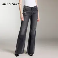 【进口牛仔】Miss Sixty新款牛仔裤性感复古显瘦直筒