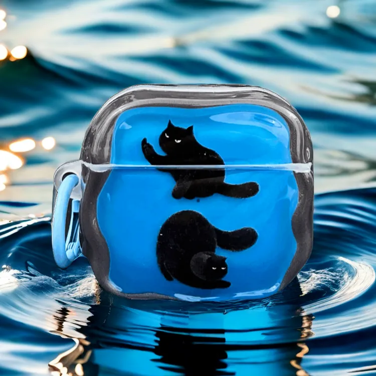 airpods4保护套创意小众猫咪苹果AirPodsPro3代耳机壳保护套Pro2