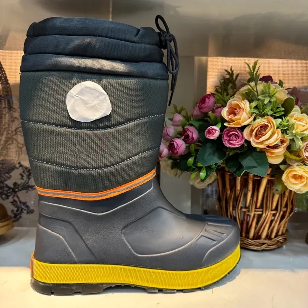 极寒系列冬季户外钓鱼雪地靴厚底防水高筒靴防寒耐磨