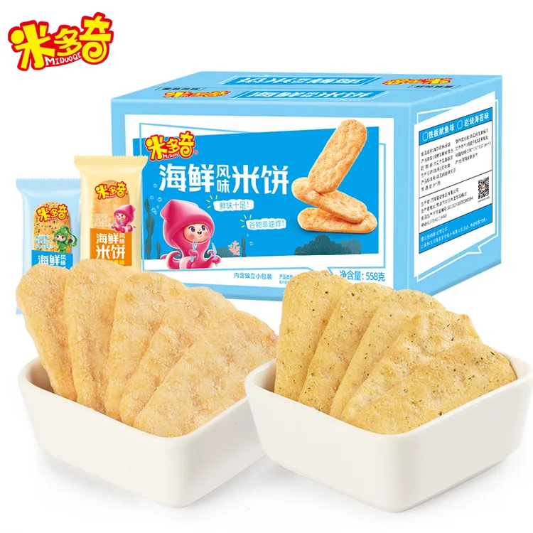 【米多奇】海鲜米饼204g/22包558g/60包