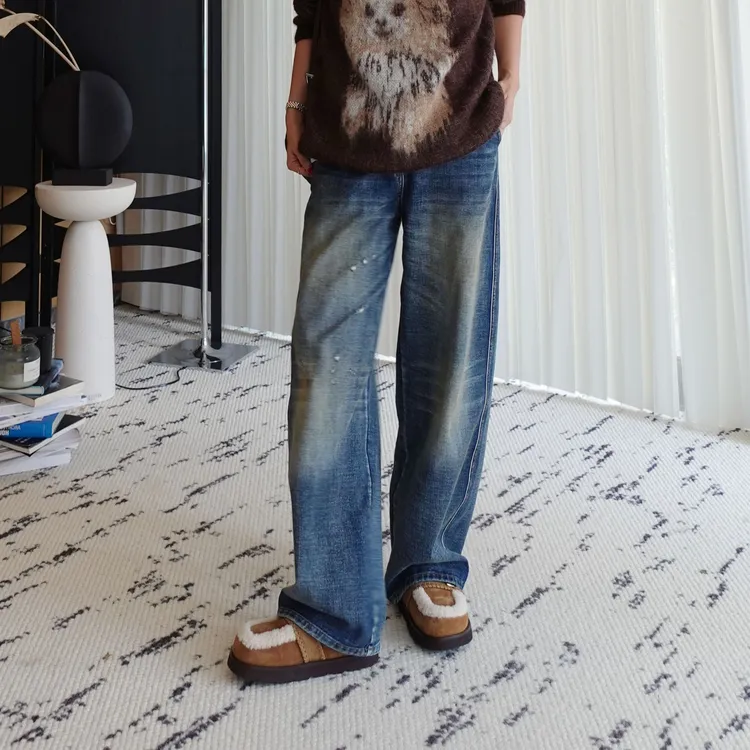 【闭眼撸！】LIY废土风脏脏牛仔裤