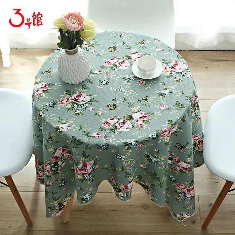 加厚棉麻帆布料桌布卡通动物印花抱枕套沙发套窗帘布粗麻diy面料