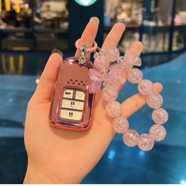 适用本田钥匙套雅阁CRV思域十代urv冠道飞度凌派包车皓影扣高级女