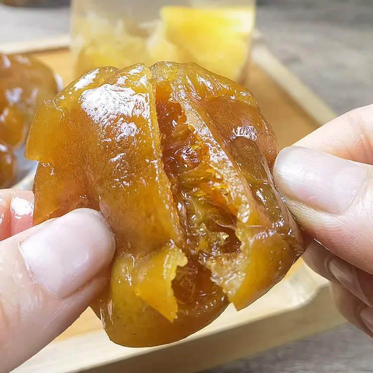 新会大红柑饼糖橘饼桔饼老式手工桔子饼橘子饼金橘饼金桔饼