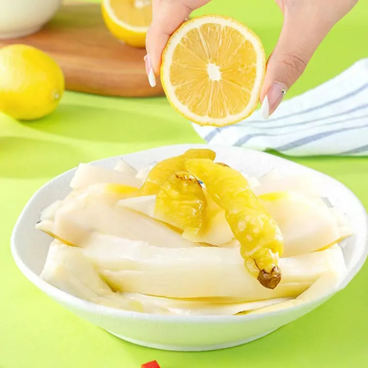 南靖特产严选鲜笋柠檬味脆笋笋片480g