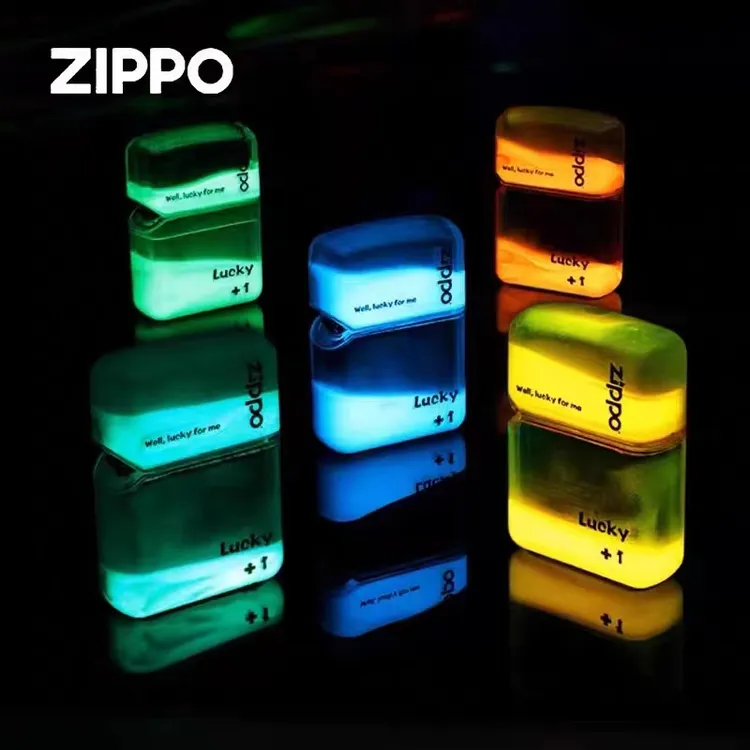 ZIPPO/之宝打火机正品 夜光流沙 创意网红炫酷高颜值男生礼物收藏