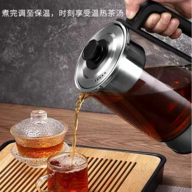 煮茶器神器玻璃茶壶蒸汽保温大容量分体蒸煮煮茶壶全自动蒸汽茶壶