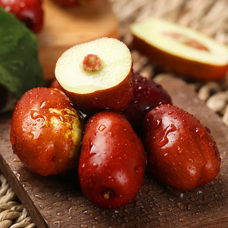 双11正宗宁夏灵武特产灵武长枣冬枣新鲜现摘脆甜枣子水果当季顺丰