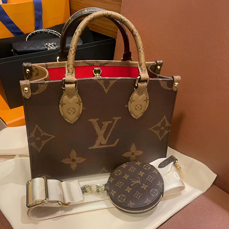 lv老花 onthego托特小号